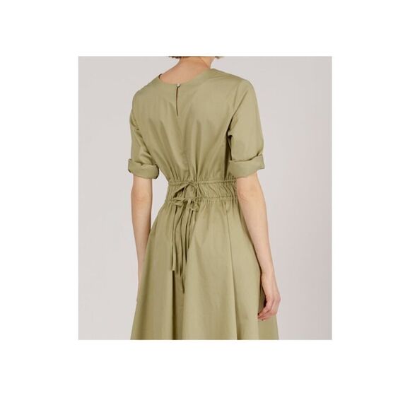 Harshman Alder Midi Dress in Sage Green Sz. S - Picture 2 of 7